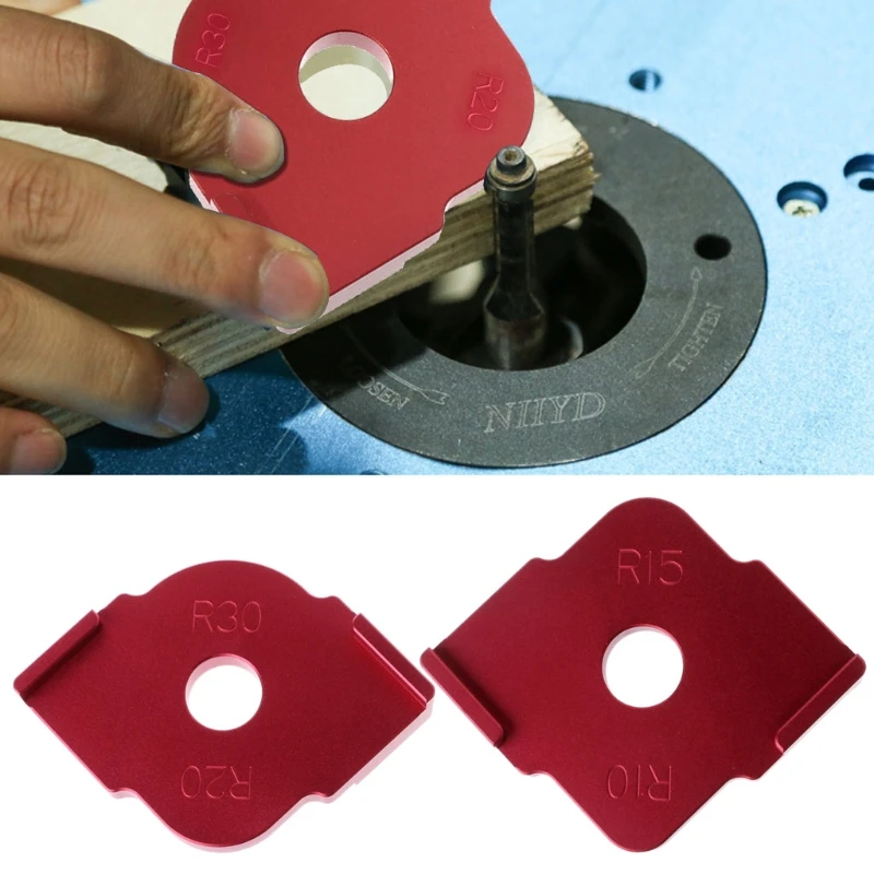 2 шт. набор угловых шаблонов для фрезерного станка|Деревообрабатывающие станки| |