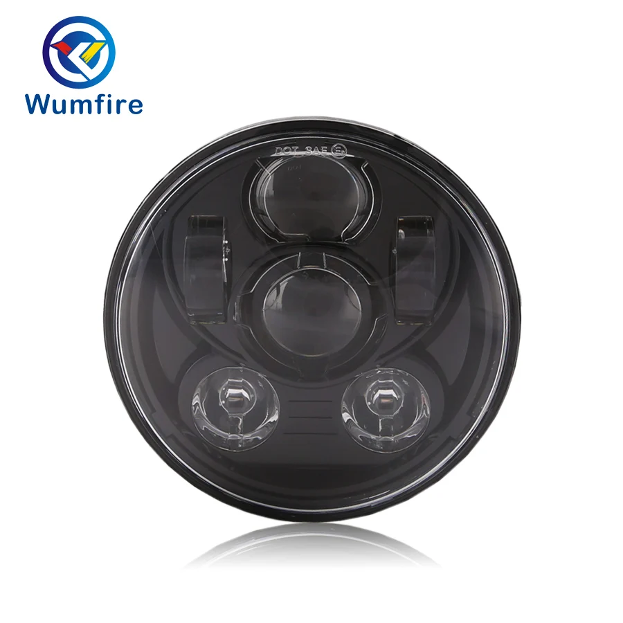 Светодиодная мотоциклетная фара WUMFIRE 5 75 дюйма для Sportster 1200 XL1200L Custom XL1200C 883 XL883 883L