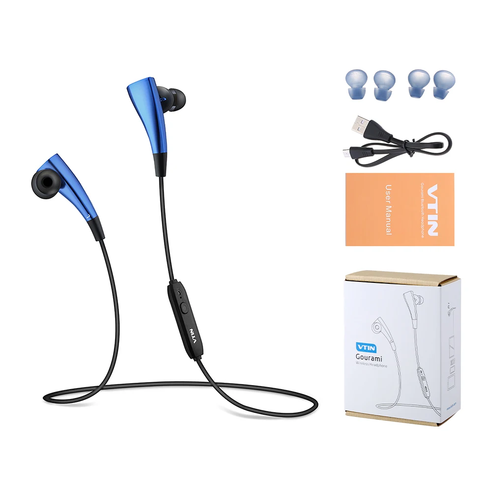 VTIN VBT005 Bluetooth 4 1 наушники с магнитным управлением круглые шумоподавлением