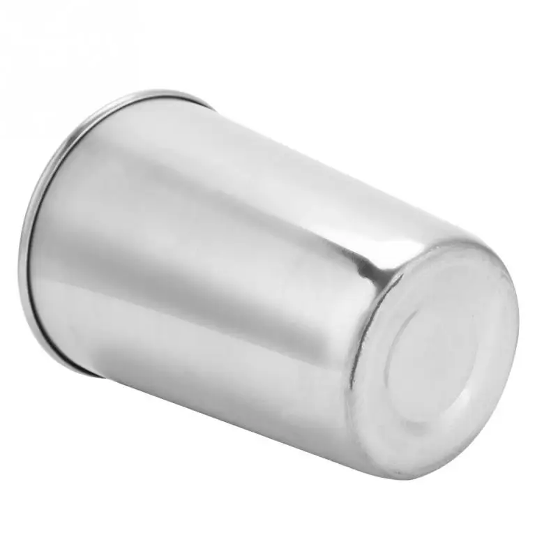 4 шт. чашки из нержавеющей стали портативные походные для пикника путешествий