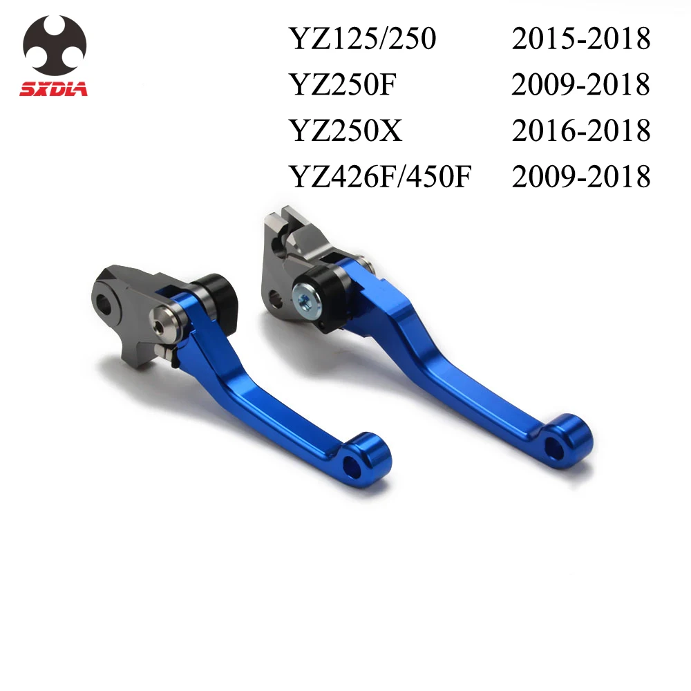 7 Мотоцикл с ЧПУ сцепные рычаги для YAMAHA WR250R WR250X WR250F WR450F YZ80 YZ85 YZ125 YZ250 YZ250F TE250 TE300 FC250-450 - Цвет: 7