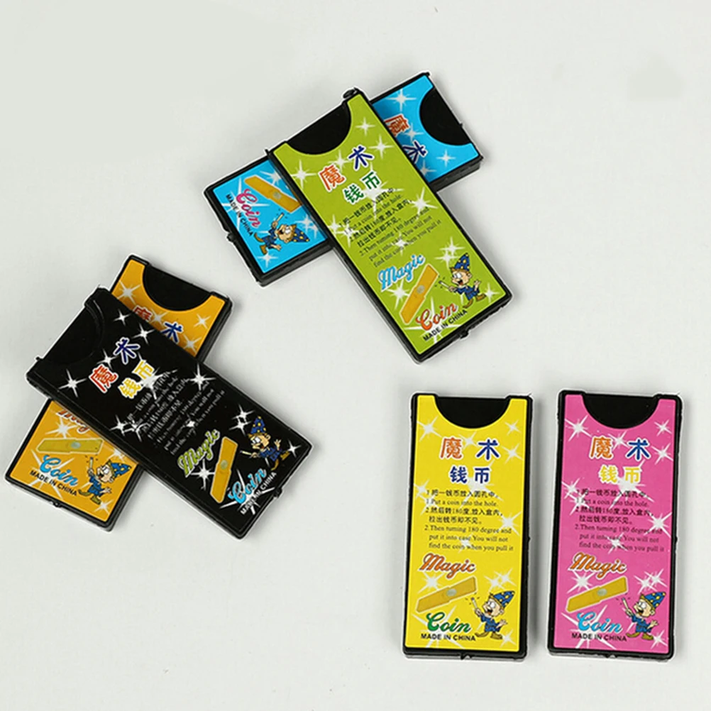 Новинка 2018 классические игрушки исчезающее устройство для монет летающие деньги