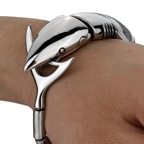 Опт/розница! 22 см * 43 мм 99 г горячие пляжные ювелирные изделия из нержавеющей стали