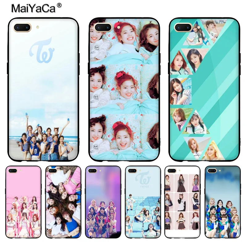 MaiYaCa Twice TT черный мягкий ТПУ чехол для телефона Аксессуары OPPO R9 R9S R11 PLUS ЧЕХОЛ ДЛЯ vivo