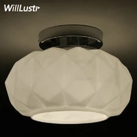 willlustr white black glass diamond murano due muranodue replica leucos deluxe ceiling lamp dinning room lighting hotel light