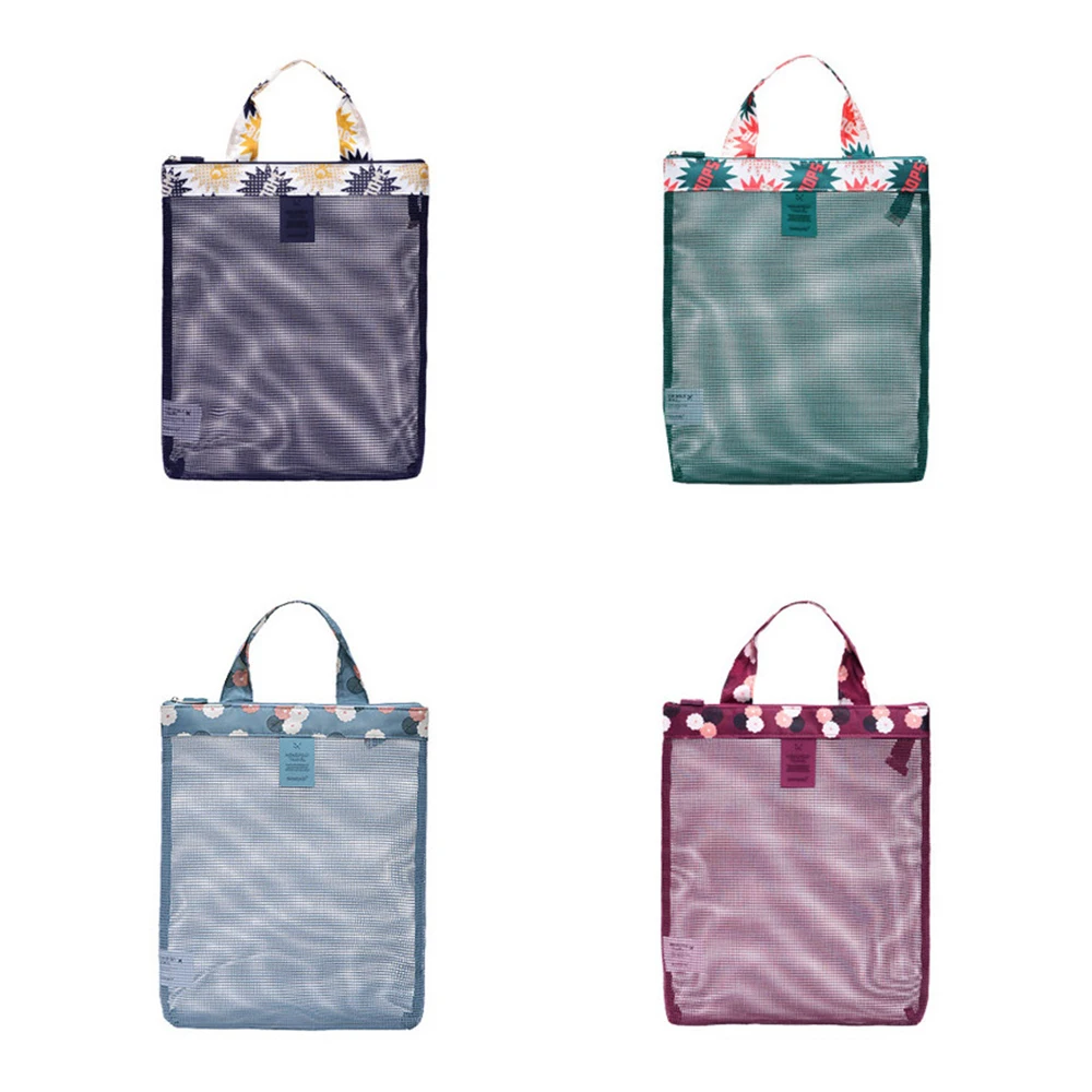 Новинка 2019 полезная водонепроницаемая сумка для плавания пляжные сетчатые сумки