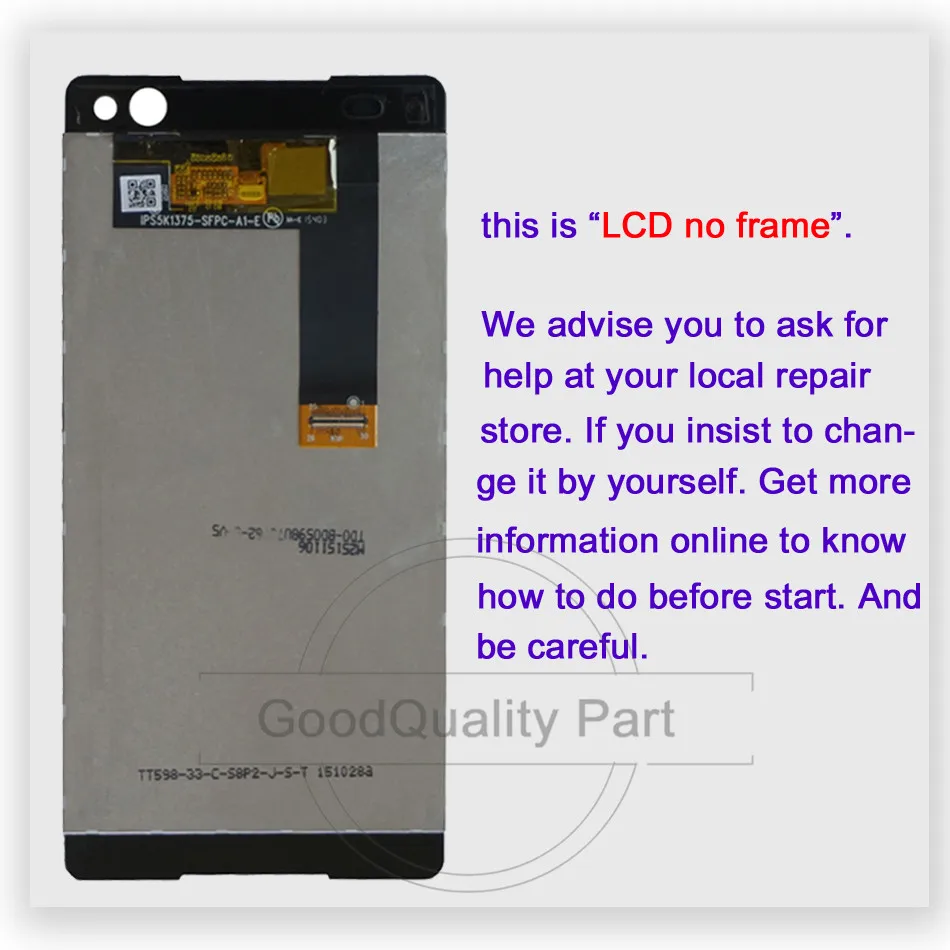 6 0 &quotдисплей для SONY Xperia C5 LCD сенсорный экран дигитайзер ультра сборка E5506 E5533 E5563