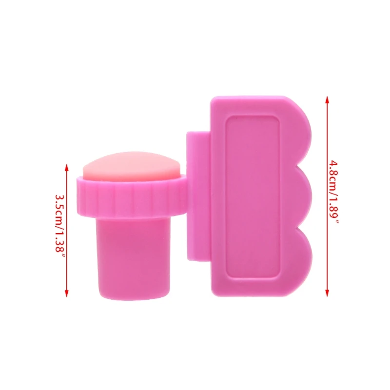 Пластиковый Лак для дизайна ногтей маникюрный набор штампов скребков Сделай Сам