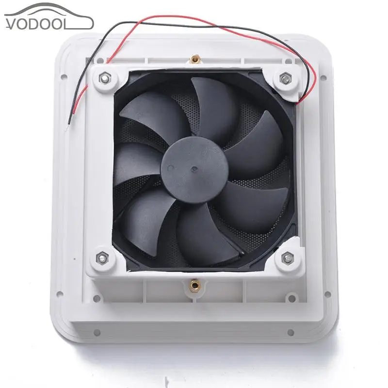 12V автомобильный Кондиционер Vent для прицепа с прицепом караван стороны выхода воздуха Вентиляция белый бесшумный вентилятор автомобильные аксессуары