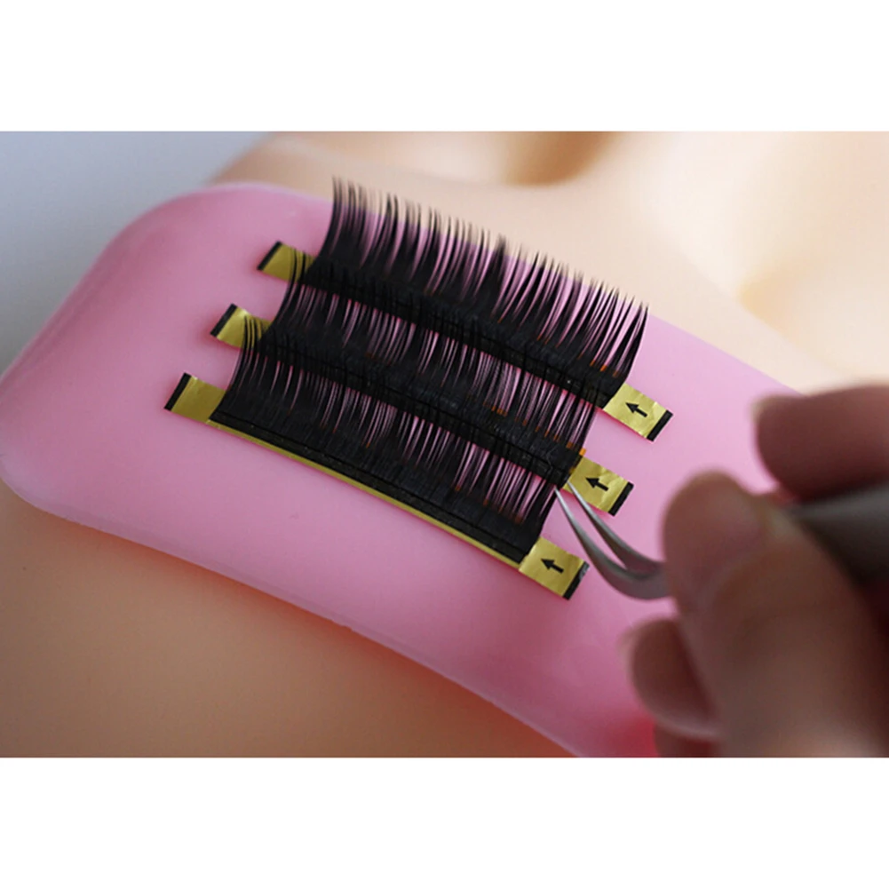 2018 розовый ресниц Стенд площадку толще силиконовый коврик Lash stand держатель