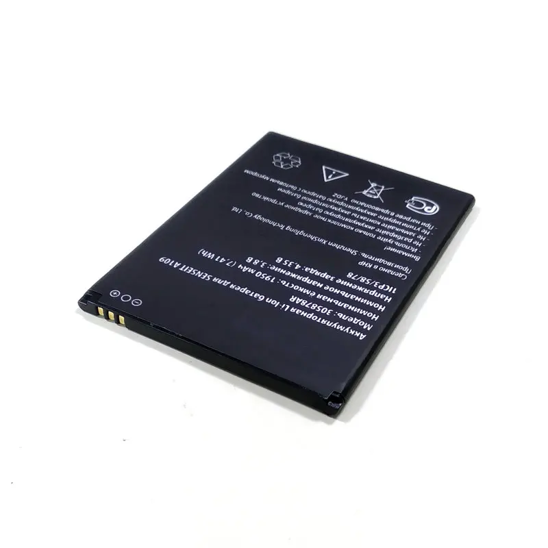 Westrock 305878AR 1950 мАч аккумулятор для сотового телефона SENSEIT A109 | Мобильные телефоны и
