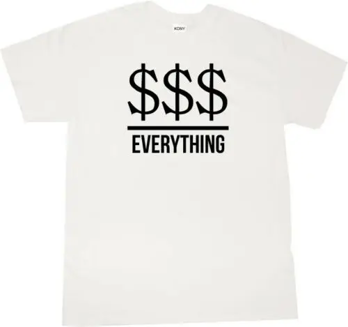 Уличная футболка Kings of NY Money Over Everything Бренд New York NYC Design | Мужская одежда