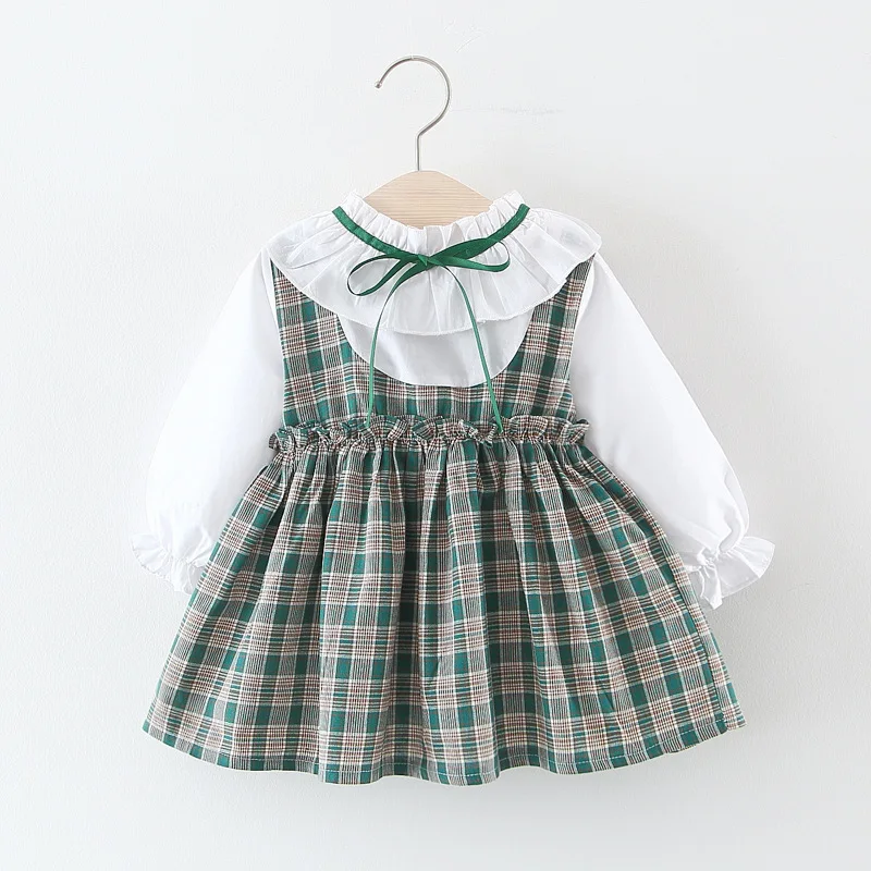 Новинка Весна 2019 платье для маленьких девочек Модное детское принцессы из хлопка