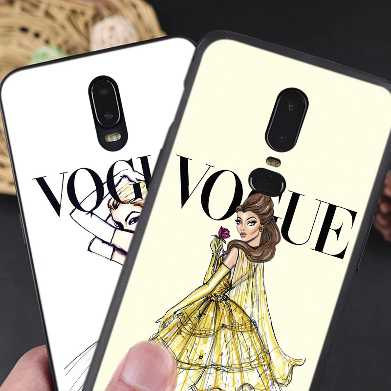Woman Brand More Issues than Vogue Soft Silicone Phone Case for oneplus one plus 7 pro 7t 6 6t 5t |