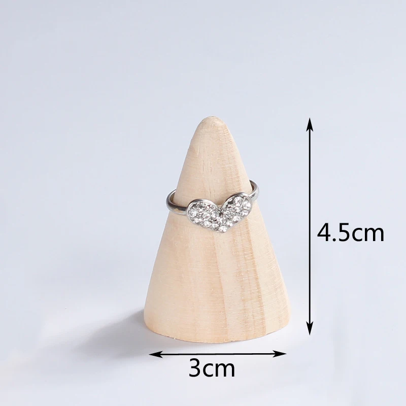 5 шт. подставка для ювелирных изделий из массива дерева|Упаковка и стойки