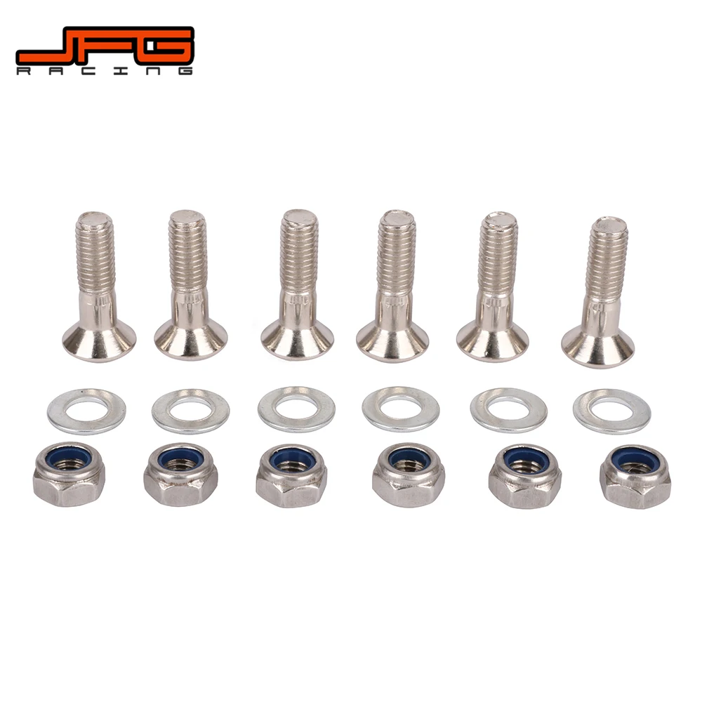 6 шт. винты для мотоцикла HONDA SUZUKI KAWASAKI YAMAHA KTM RMZ DRZ YZF KXF KLX CRF|sprocket kit|sprocket motorcyclesprocket for
