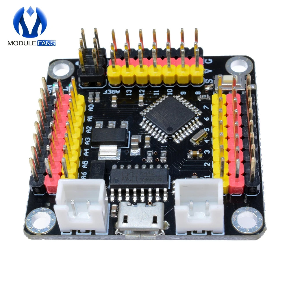 Плата микроконтроллера CH340 CH340G Micro USB NANO V3.0 3 0 Atmega328 Pro Mini Strong Module Atmega328P совместимая