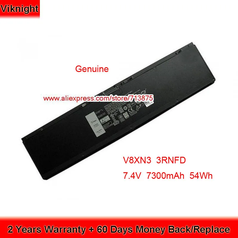 Натуральная 7 4 V 54Wh V8XN3 3rnfd Батарея для Dell Latitude E7440 E7450 E7420 FLP22C01 G95J5 34GKR PFXCR