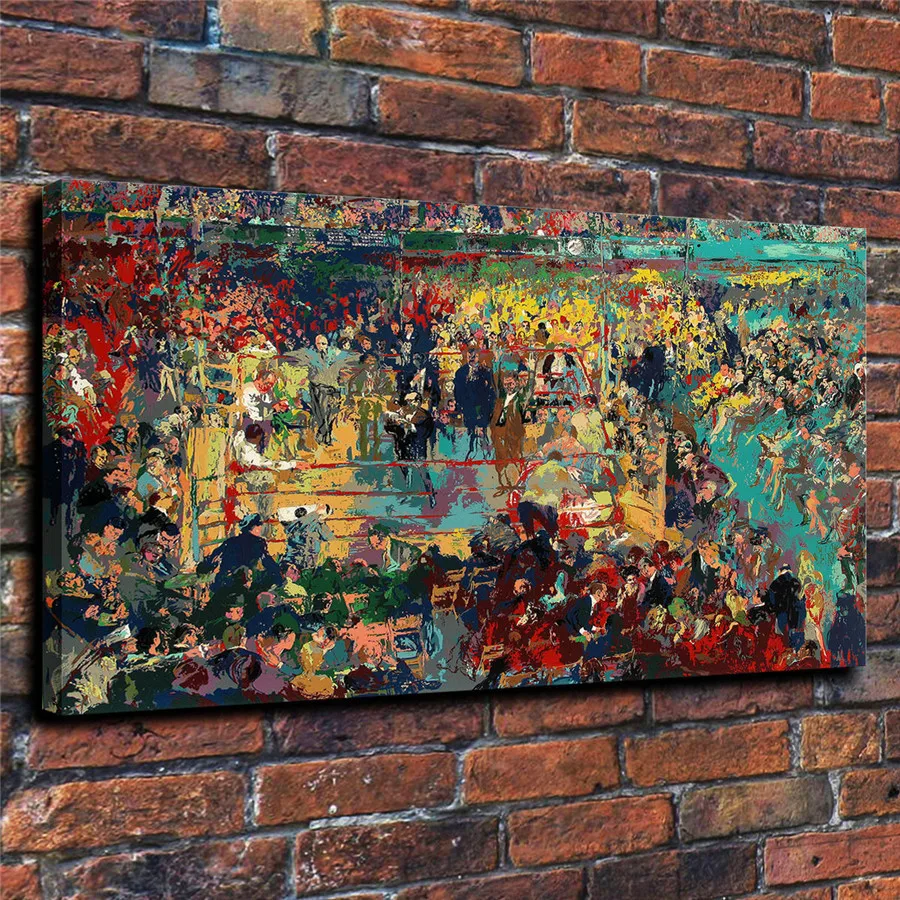 Картина маслом на холсте с изображением героев мультфильма Мэдисон Чемпион -