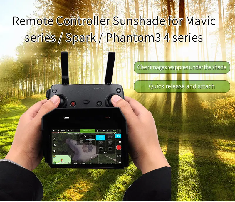DJI Mavic 2 pro drone 4 7 5 дюйма складной чехол для смартфона с солнцезащитным козырьком