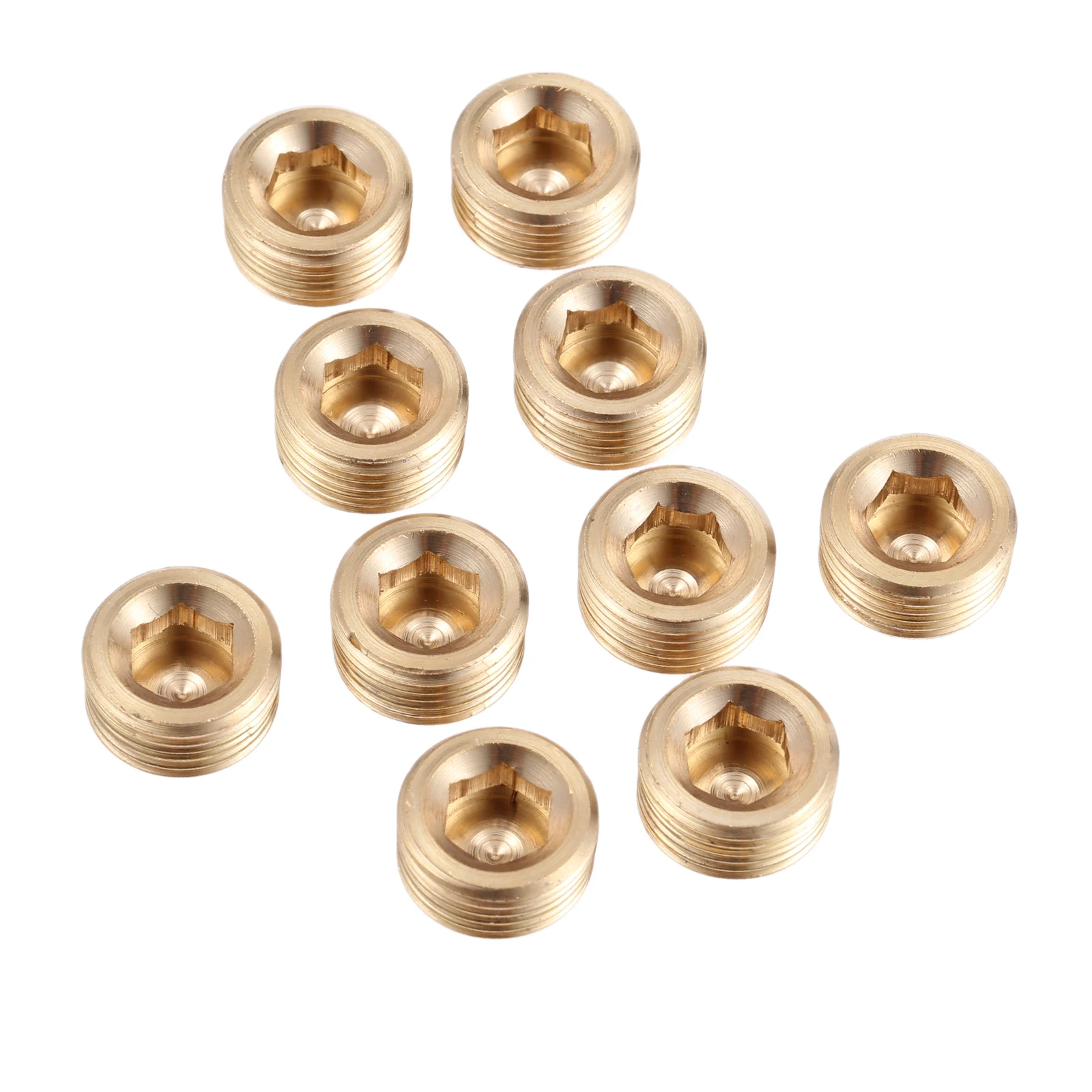 10 шт. Внутренняя шестигранная с резьбой NPT резьба 1/8 &quot1/4&quot 3/8 &quot гнездо для труб