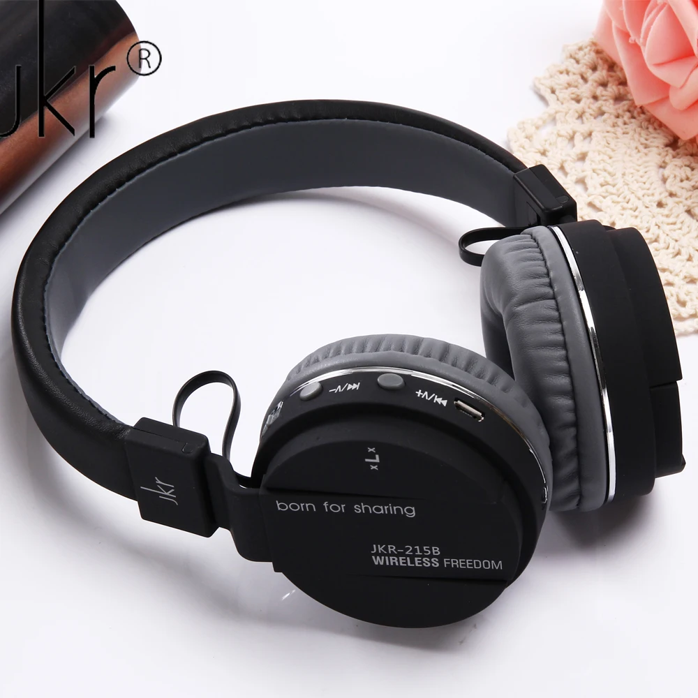 2018 оригинальные складные беспроводные Bluetooth наушники JKR 215B стереогарнитура с