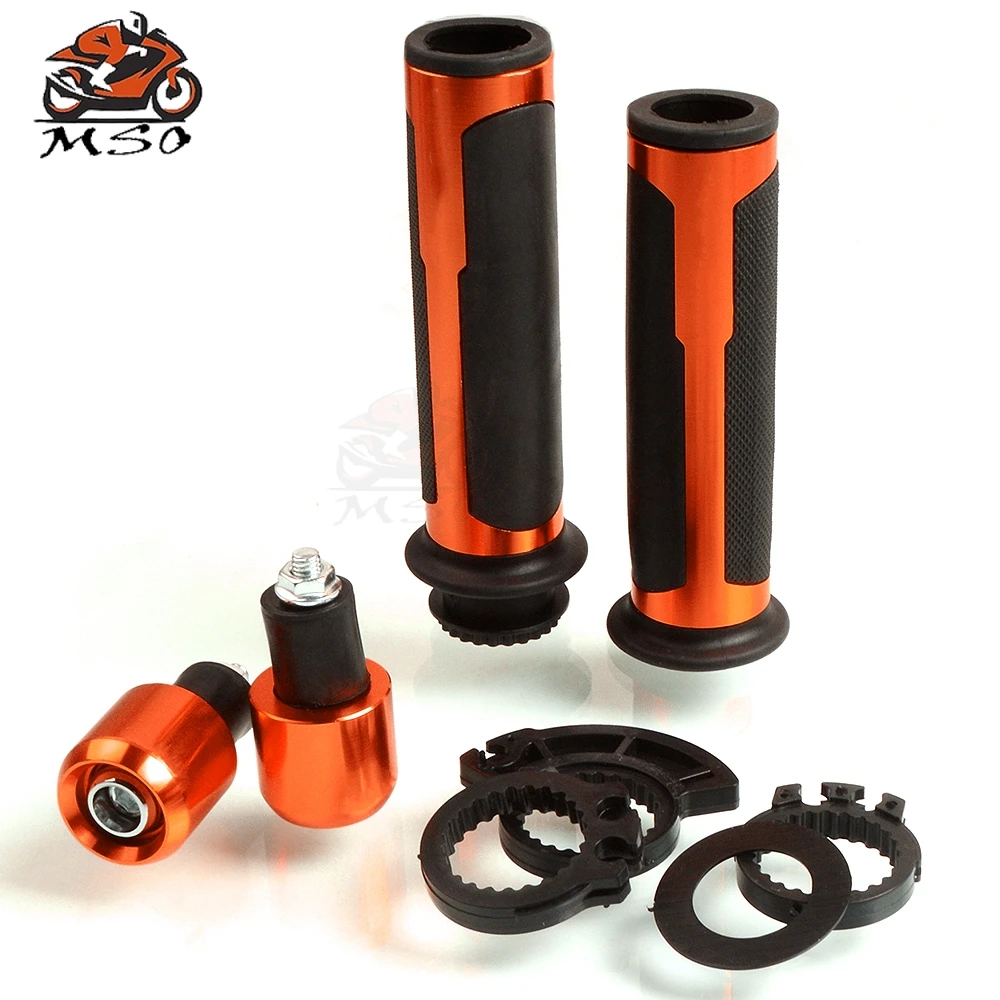 7/8 &quot22 мм мотоциклетные резиновые ручки гелевые для Kawasaki KLX250 KLR650 KLX140 KLX110 KX65 KX85 KX100