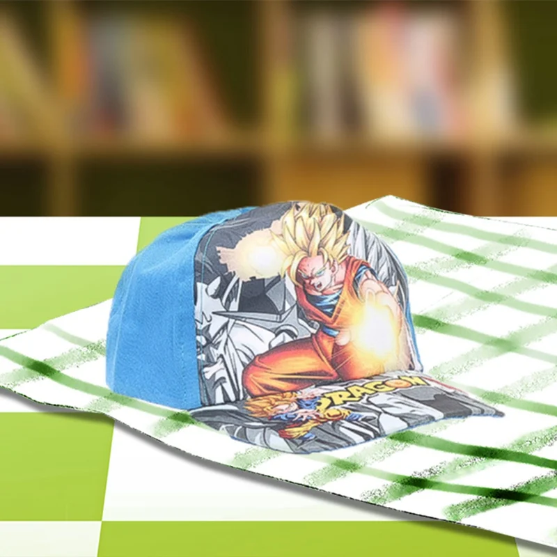 Dragon Ball Z Super Saiyan Son Goku Vegetto бейсболка Регулируемая Хип-хоп Snapback шапка для детей