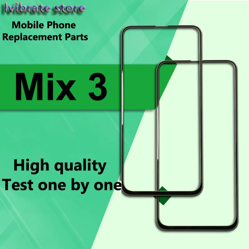 Переднее внешнее стекло для xiaomi mi Mix 3 объектив сенсорная панель экран Mix3 сменный
