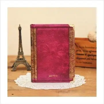 Блокнот KIMCOOL [The Seattle Diary notebook] Классический европейский винтажный блокнот - Цвет: Rose Red S