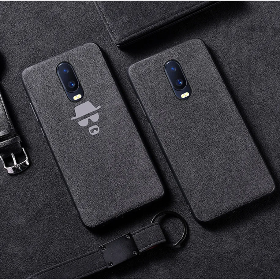 Модный Роскошный замшевый меховой кожаный чехол для OnePlus 5 5T 6 7T 7Pro мягкая задняя
