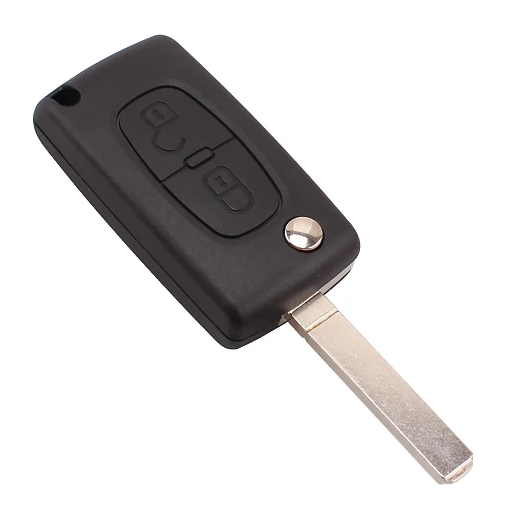 Складной чехол брелок с 2 кнопками для Citroen C2 C3 C4 C5 C6 CE0536|cover for|cover coverscovers for cases |