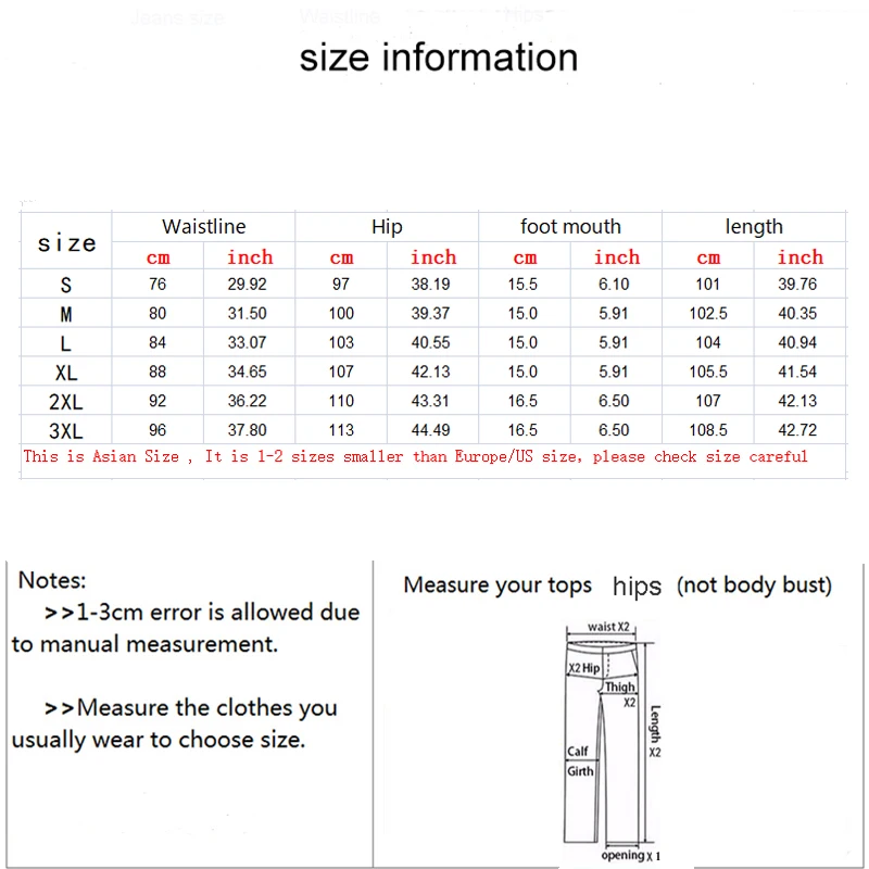 ZYFPGS Men Hole Levi Demin Jeans Elasticity High Quality Hip Hop Men's Washed Jean Skinny Male Small Foot Slim Fit Pants | Мужская