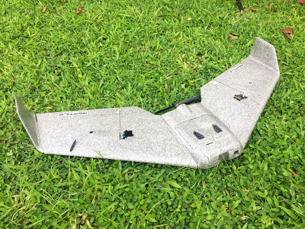 Рептилия S800 V2 SKY SHADOW 820 мм размах крыльев серый FPV EPP пенопластовое крыло набор