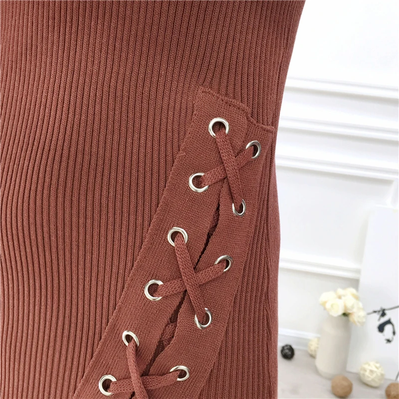 Shintimes Women's Sleeveless Dresses Fashion Spring Summer Black Bandage Bodycon Knitted Dress 2019 Elegant Slim Casual | Женская