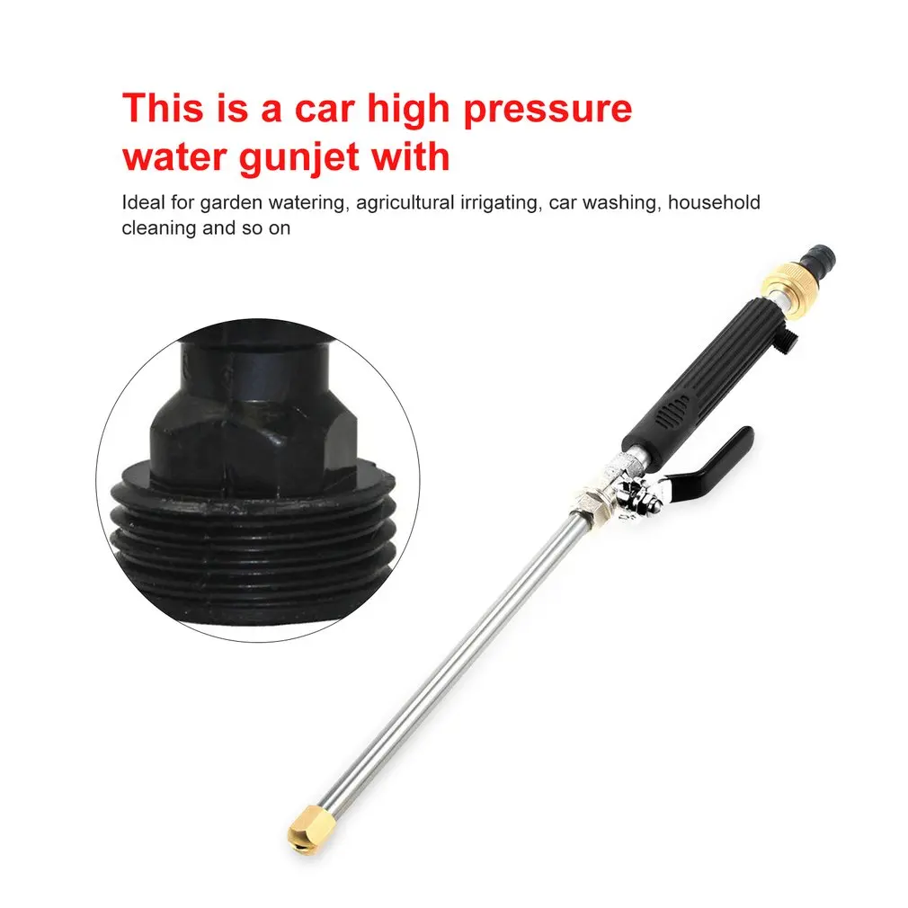 Car High Pressure Power Water Gun Jet Garden Washer Hose Wand Nozzle Sprayer Watering Spray Sprinkler Cleaning Tool | Обустройство