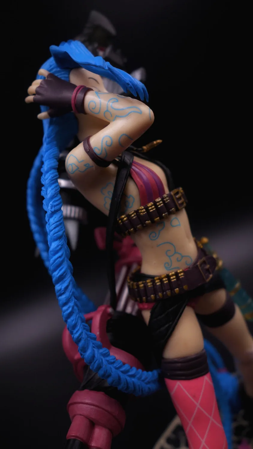 ThinkEasy оригинальная коробка 10 &quot24 см Jinx фигурки игры Аниме ПВХ Модель Коллекция