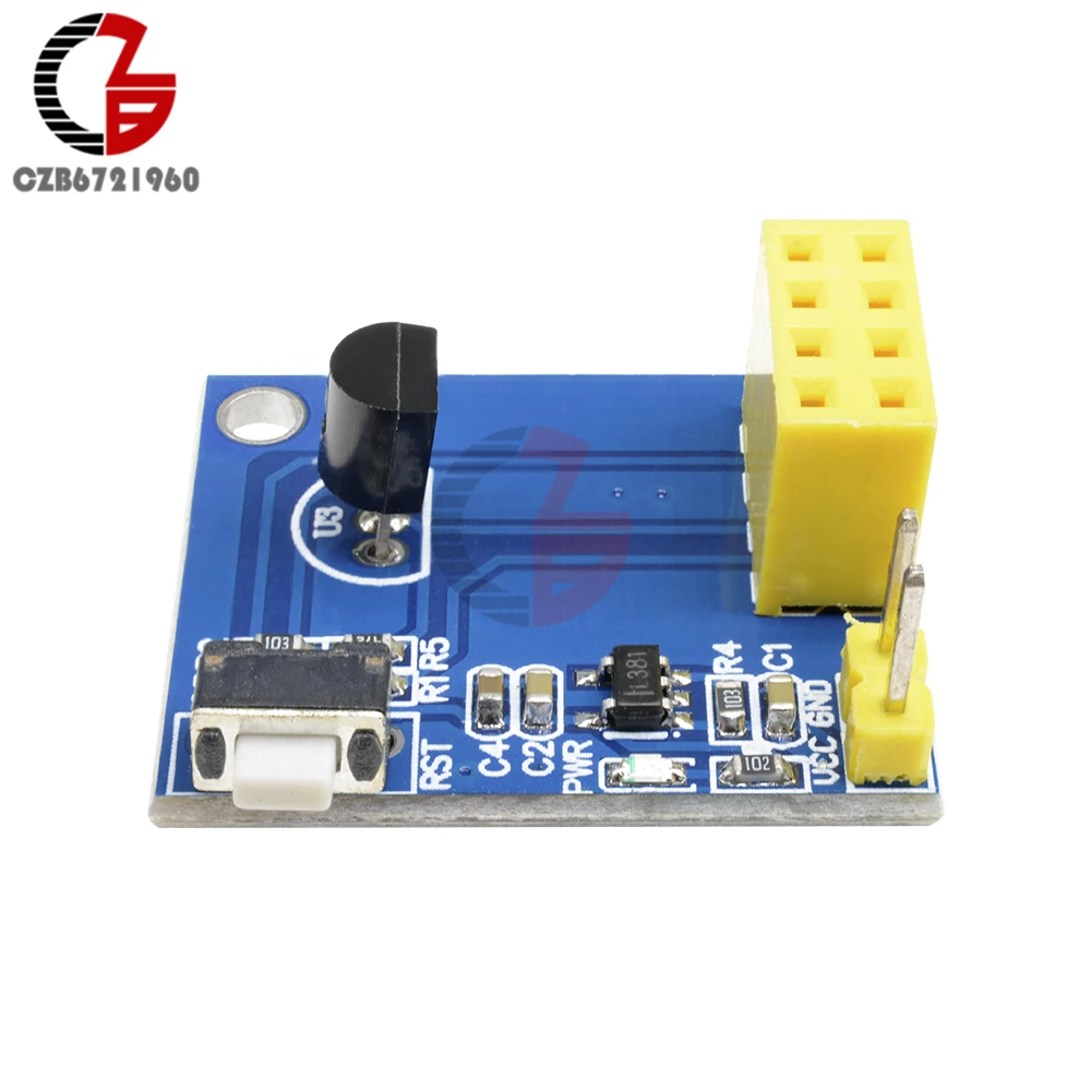 ESP8266 ESP 01 01S DS18B20 беспроводной Wifi конвертер плата датчик температуры модуль