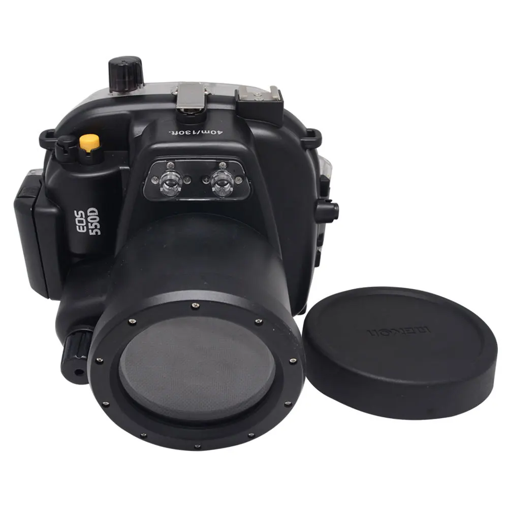 Подводный водонепроницаемый корпус Mcoplus 40 м/130 футов для Canon EOS 550D/Rebel T2i может