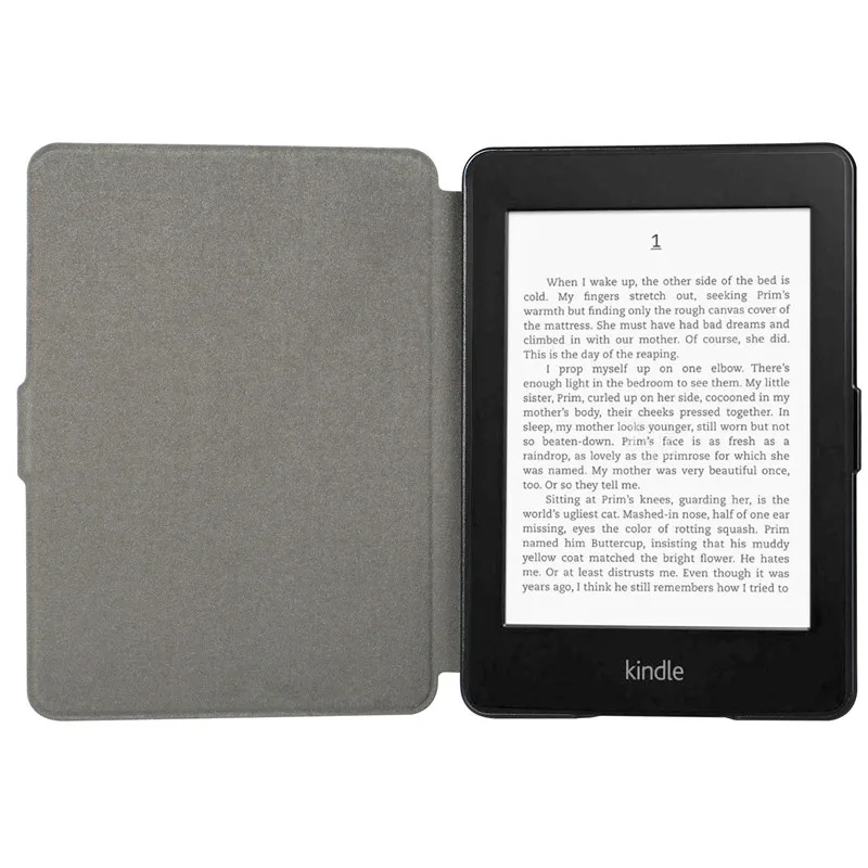 Чехол для Kindle Paperwhite с 4 подсветкой тонкий чехол из искусственной кожи электронная