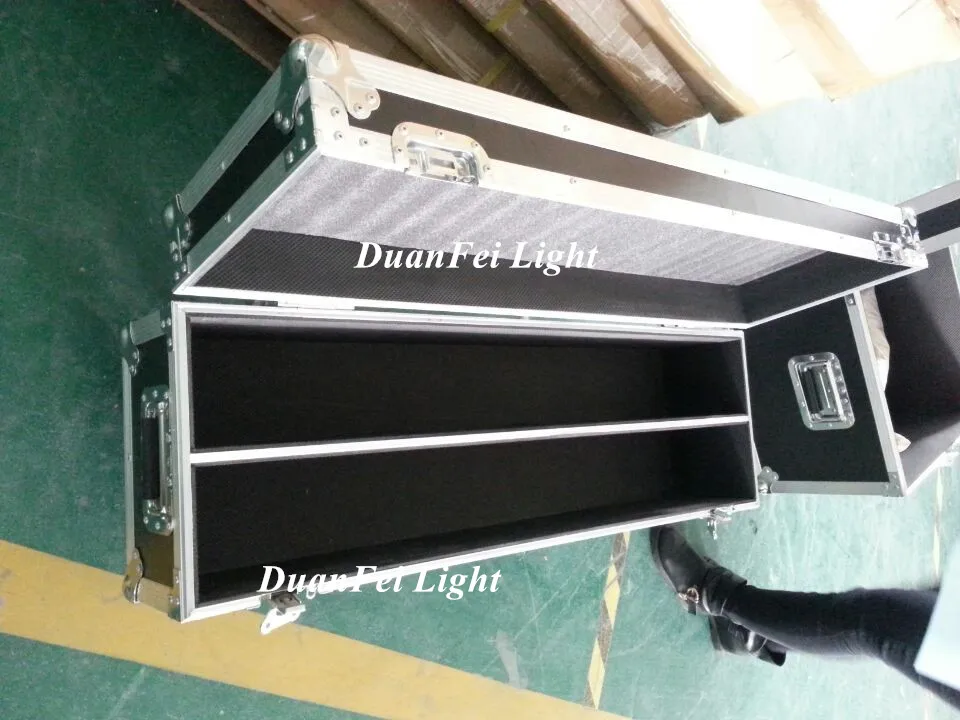 (2шт + Flycase) сцсветильник луч освещения dmx rgbw светодиодная движущаяся головка 4x10 Вт