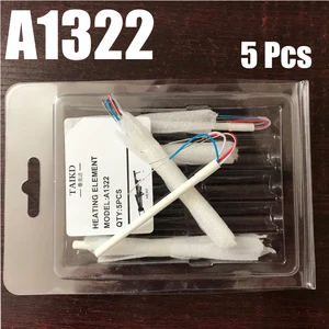 5 шт. паяльная станция, Сменный нагревательный элемент, керамический нагреватель 24 в 50 Вт A1322 для 900 м 900L 907 908 913 914