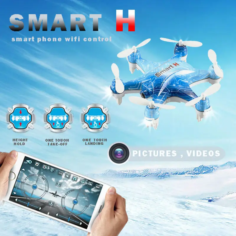 Cheerson cx-37 RC Мини Drone с Камера 0.3mp Wi-Fi телефон Управление FPV-системы видео в режиме