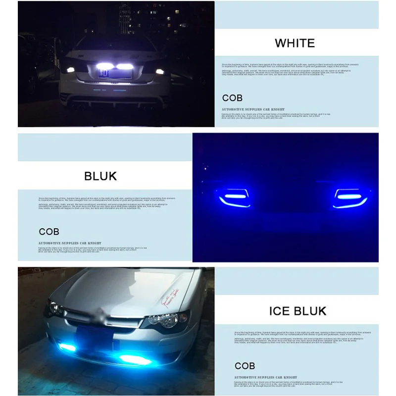 1 шт. автомобильный Стайлинг ультра яркий 12 Вт светодиодный дневные ходовые огни