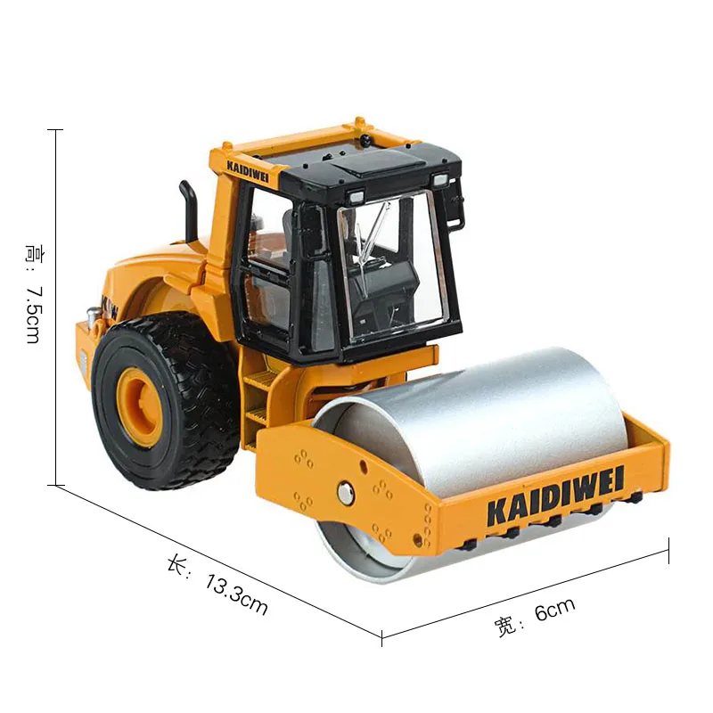 KDW 1:50 сплав модель автомобиля литье под давлением односторонний роликовый