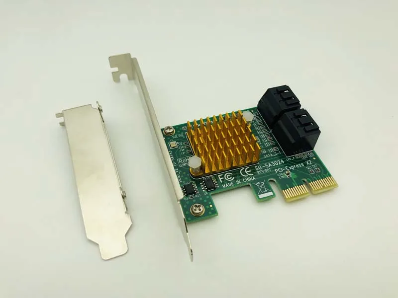 Добавить на карты контроллер sata 3/адаптер pci e 3 express к мультипликатор sata3 e/PCIE X2 4
