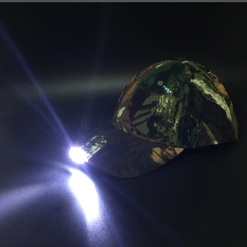 

Night Fishing Caps With 5 LED Lamp Climbing Sports Multi-purpose Head Light Cap