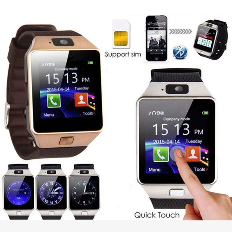 Reloj Smartwatch умные цифровые часы для женщин DZ09 спортивные Смарт-часы для мужчин для телефона Android Мужские Женские часы relogio