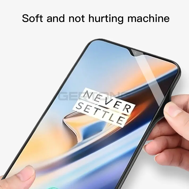 Мягкий ТПУ тканевый холщовый чехол с рисунком оленя для Oneplus 6 1 + защитный 6T 6t