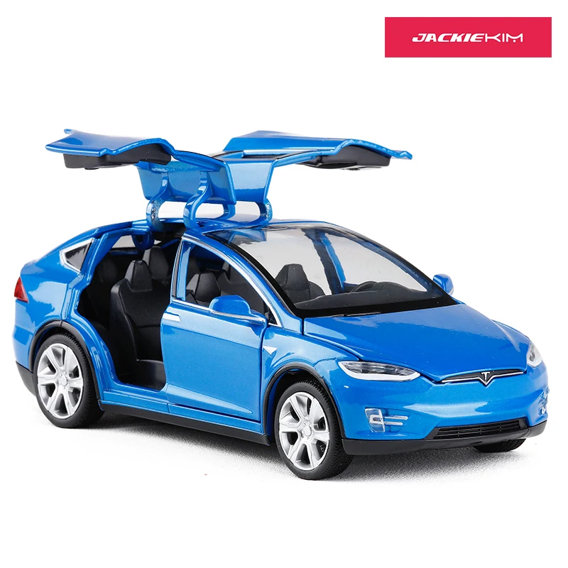 Модель X Tesla 1:32 модель S из сплава автомобиля литой игрушечный автомобиль